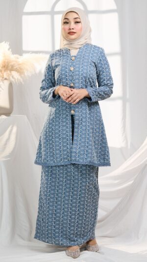 Kebarung Jasmine In Steel Blue