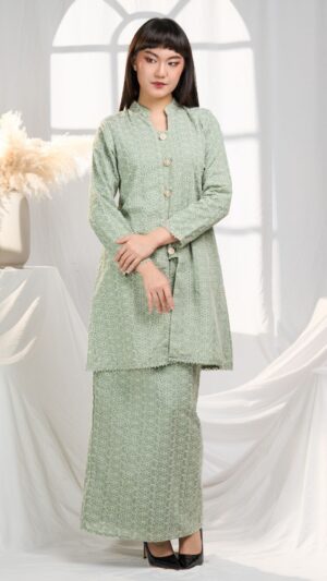 Kebarung Jasmine In Sage Green