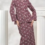 Kebaya Mini Dahlia In Burgandy