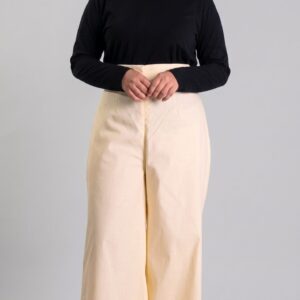 Maya Pants In Vanilla - Thumbnail Image 1