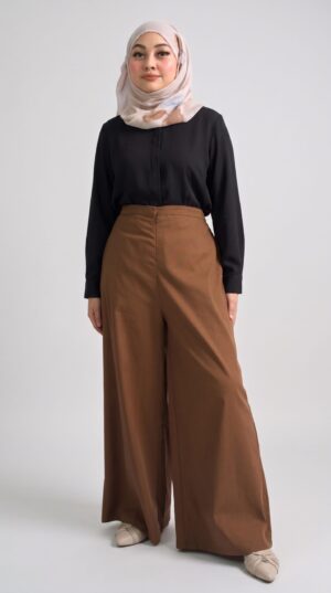 Maya Pants In Rich Brown