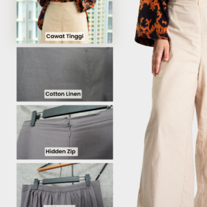 Maya Pants In Graphite - Thumbnail Image 2